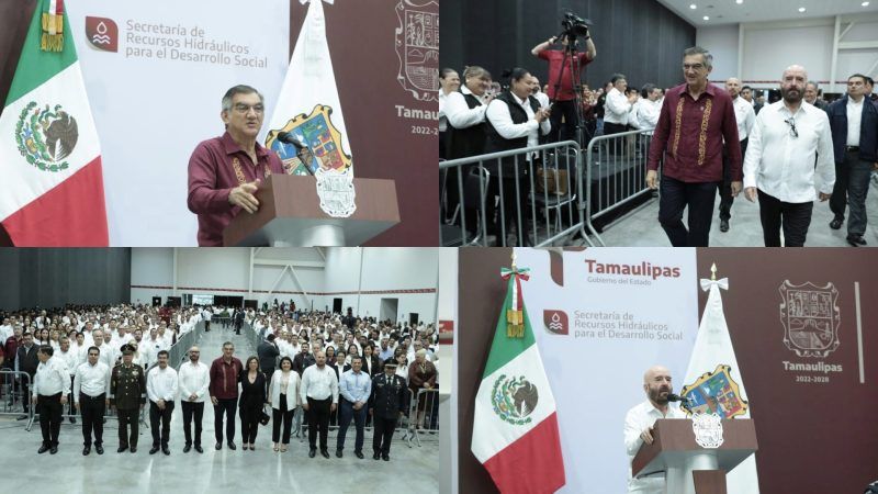 Llama Américo a trabajar en unidad y a cuidar el agua – MÁS DE MEDIO SIGLO.
