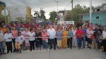 Entrega Armando Martínez pavimentación de vialidades en Monte Alto