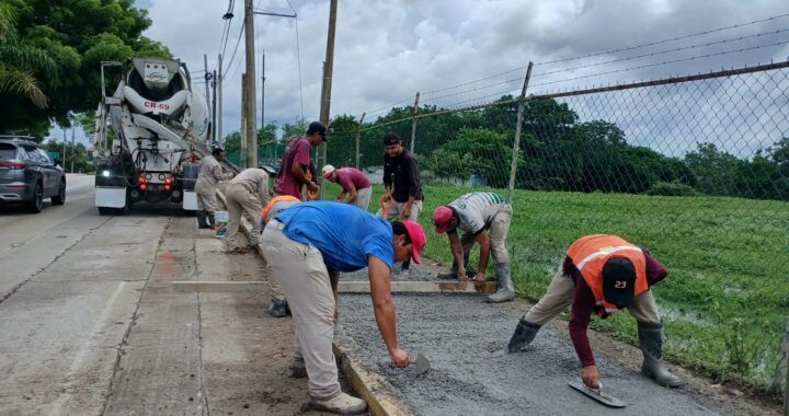 Mantiene COMAPA Sur las acciones de reposición de pavimento en Tampico y Ciudad Madero